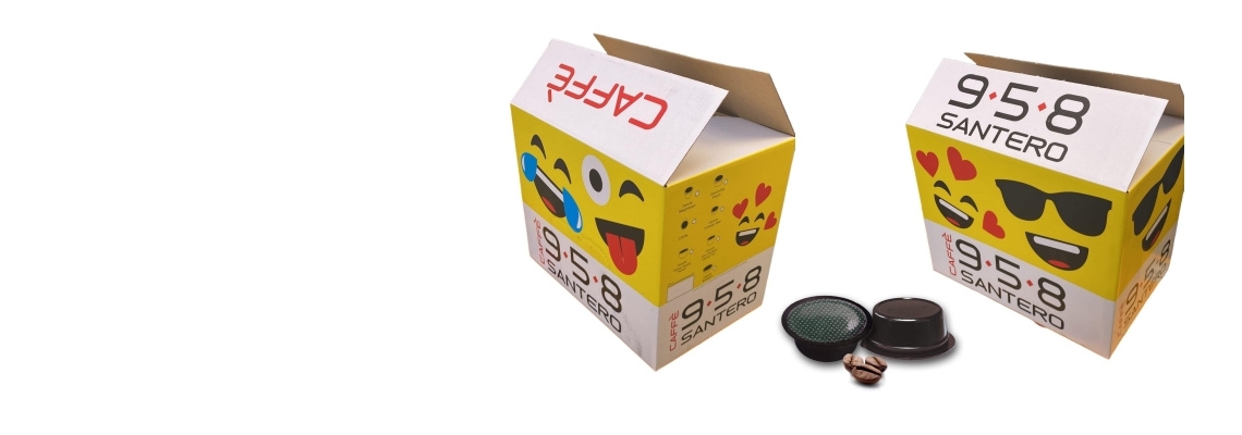 100 capsule Santero compatibili con A Modo Mio